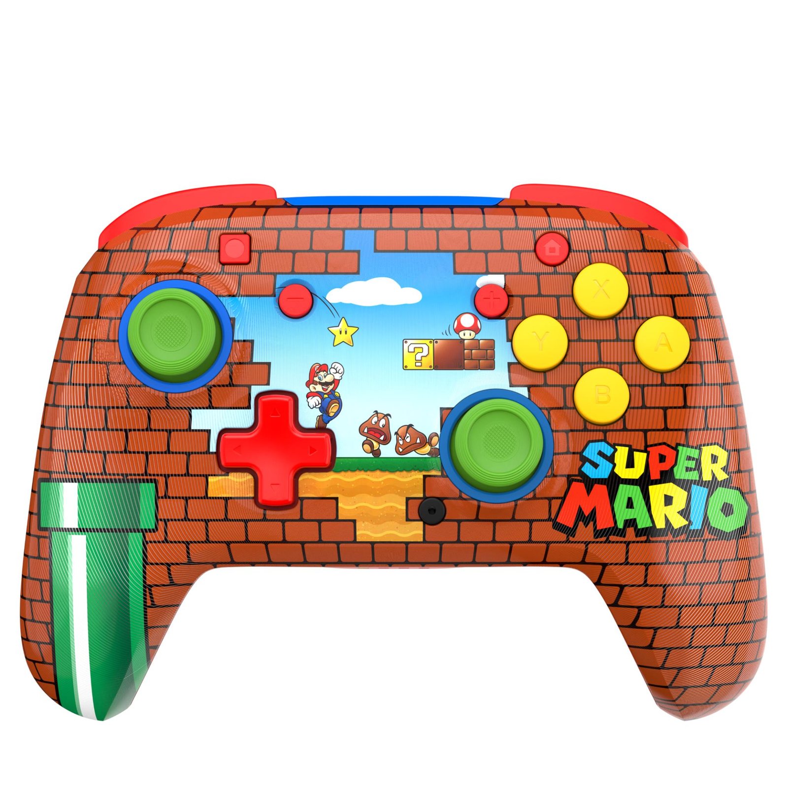 845519-Product-0-I-639174241203755618.jpg Turtle Beach Rematch Wireless Gaming Controllerfor Nintendo Switch (Mario Bricks) - Image 1