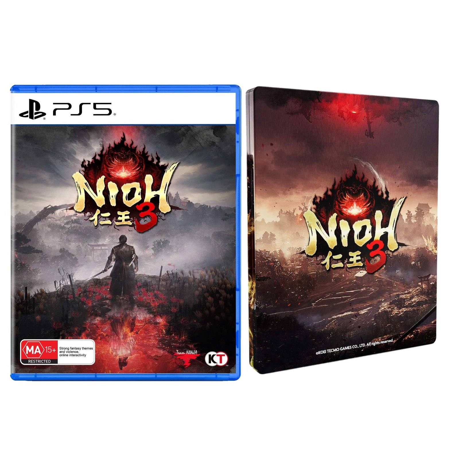 846439-Product-0-I-638992813802533415.jpg Nioh 3 SteelBook Launch Edition - Image 1