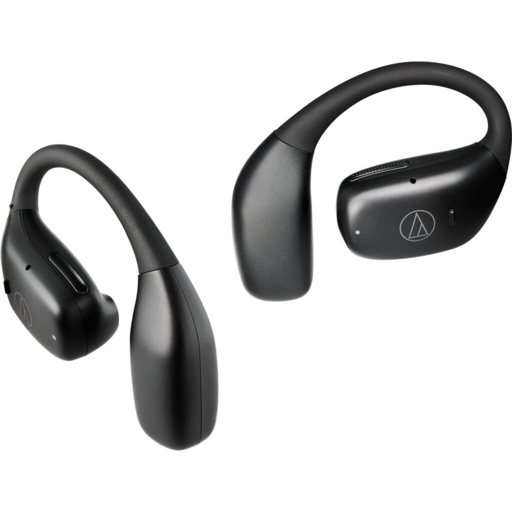 Audio-Technica AC5-TW True Wireless Open-Ear Headphones (Black)