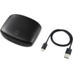 Audio-Technica AC5-TW True Wireless Open-Ear Headphones (Black) - Image 4