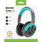 Moki Super Pop Wireless Kids Headphones (Night Eyes) - Image 5