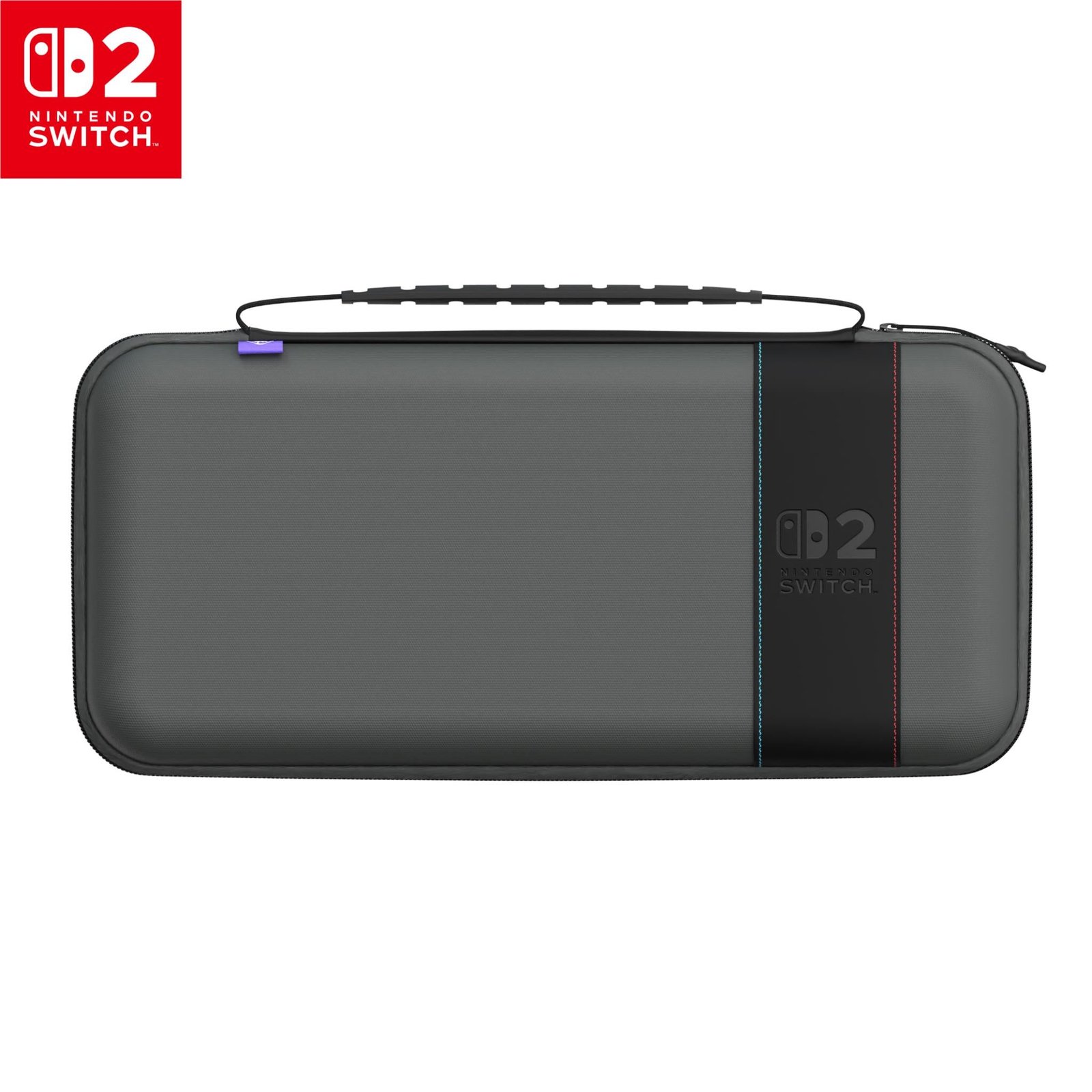 865159-Product-0-I-639004077004834353.jpg Turtle Beach PlayTrek Travel Case Charcoal Black for Nintendo Switch 2 - Image 1