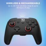 Turtle Beach Rematch Wireless Controller for Nintendo Switch 2 - Black - Image 7