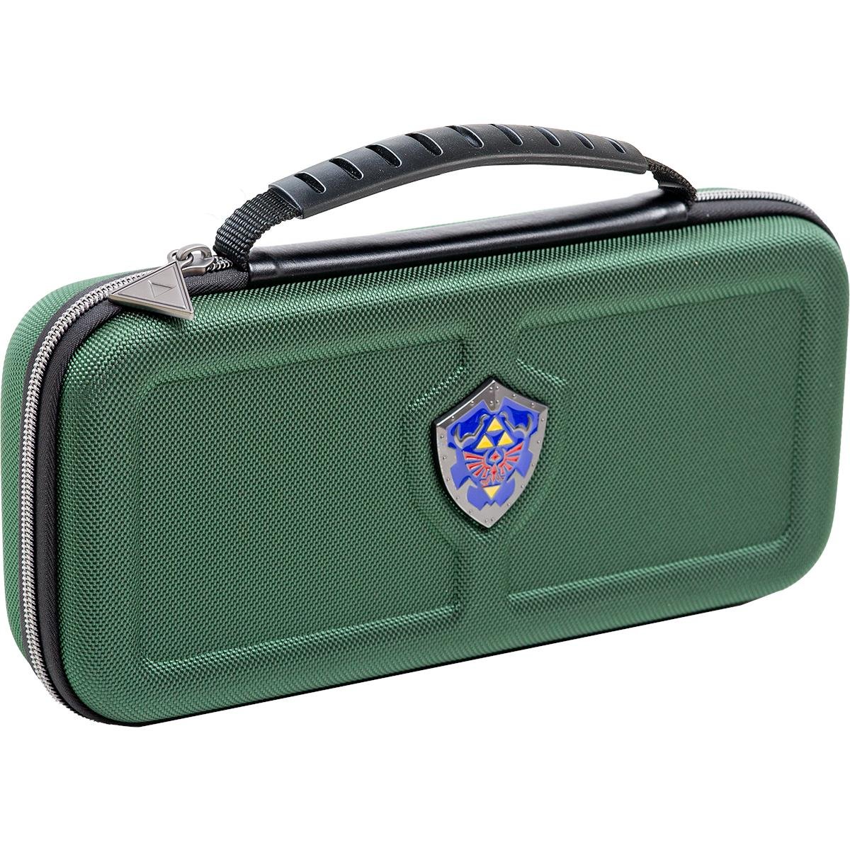 865623-Product-0-I-639137287204199535.jpg Nintendo Switch 2 Game Traveler® Deluxe Travel Case The Legend of Zelda™ (Green) - Image 1