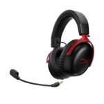 HyperX Cloud III S Wireless Gaming Headset (Black/Red) - Image 2