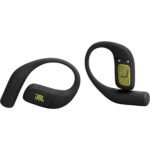 JBL Endurance Zone True Wireless Open-Ear Sports Headphones (Black/Lime) - Image 2