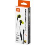 JBL Endurance Run 3  Waterproof Wired USB-C In-Ear Headphones (Black/Lime) - Image 7