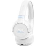 JBL Tune 680NC Wireless On-Ear Noise Cancelling Headphones (White) - Image 5