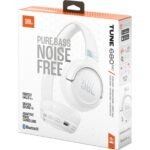 JBL Tune 680NC Wireless On-Ear Noise Cancelling Headphones (White) - Image 8