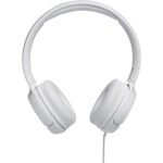JBL Tune 500 Wired On-ear Headphones (White) - Image 2