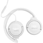 JBL Tune 520C Wired USB-C On-Ear Headphones (White) - Image 5