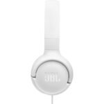 JBL Tune 520C Wired USB-C On-Ear Headphones (White) - Image 7