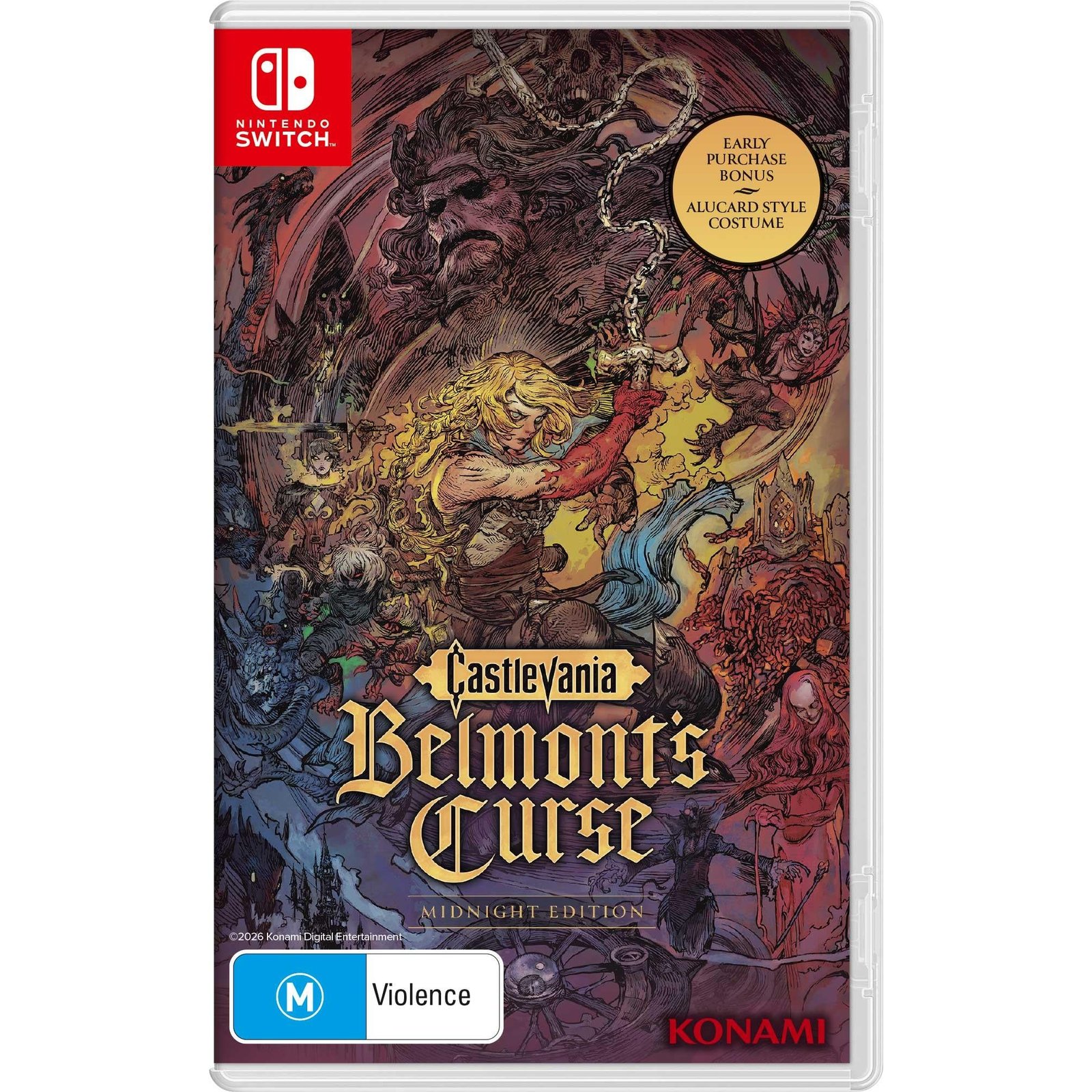 889963-Product-0-I-639167517005889691.jpg Castlevania: Belmont's Curse Midnight Edition - Image 1