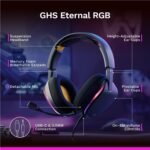 Glorious GHS Eternal RGB Stereo RGB Gaming Headset for PS5, PS4, Switch and PC (Black) - Image 11