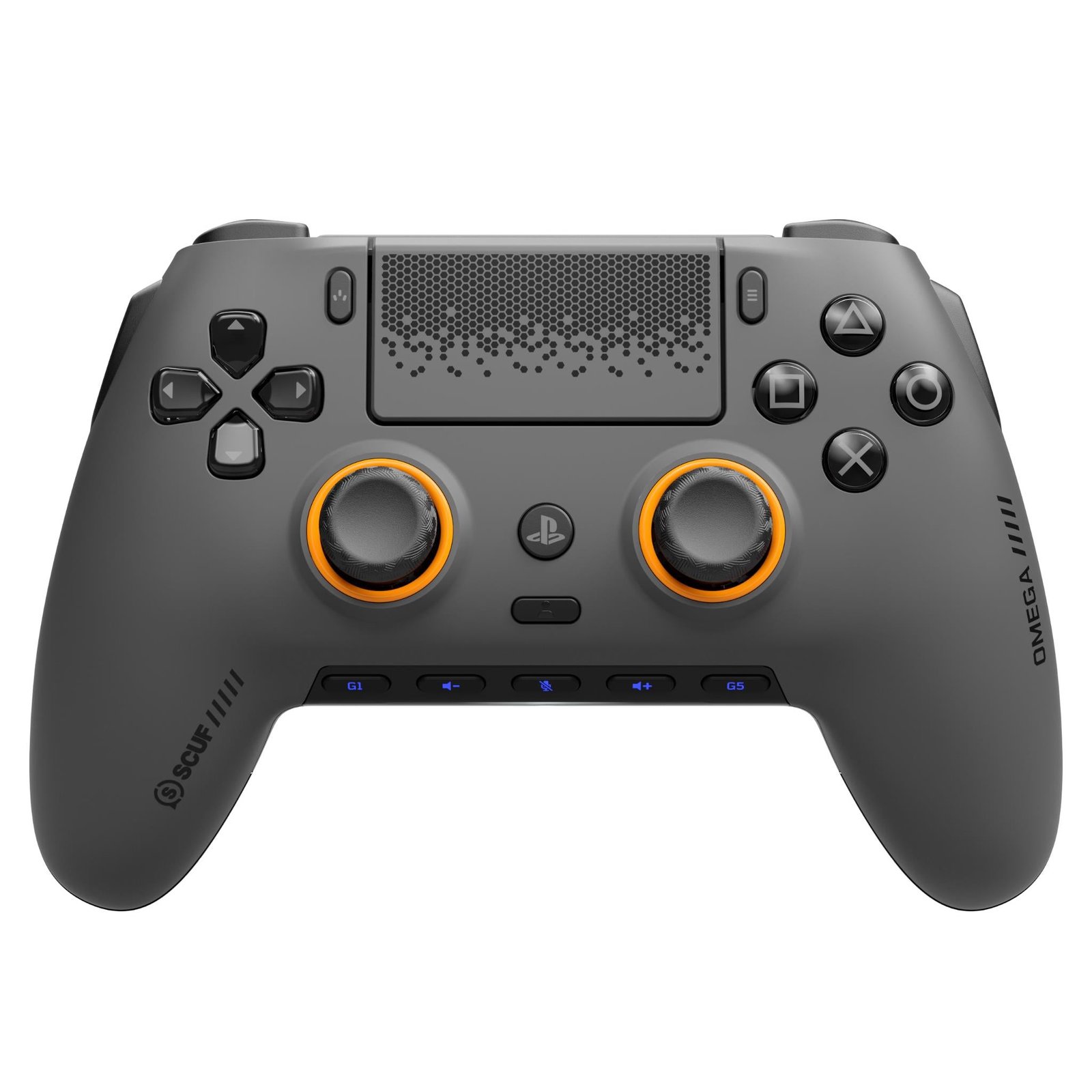 890788-Product-0-I-639105234622578070.jpg SCUFF Omega Wireless Preconfigured Controller for PS5 / PC (Steel Gray) - Image 1