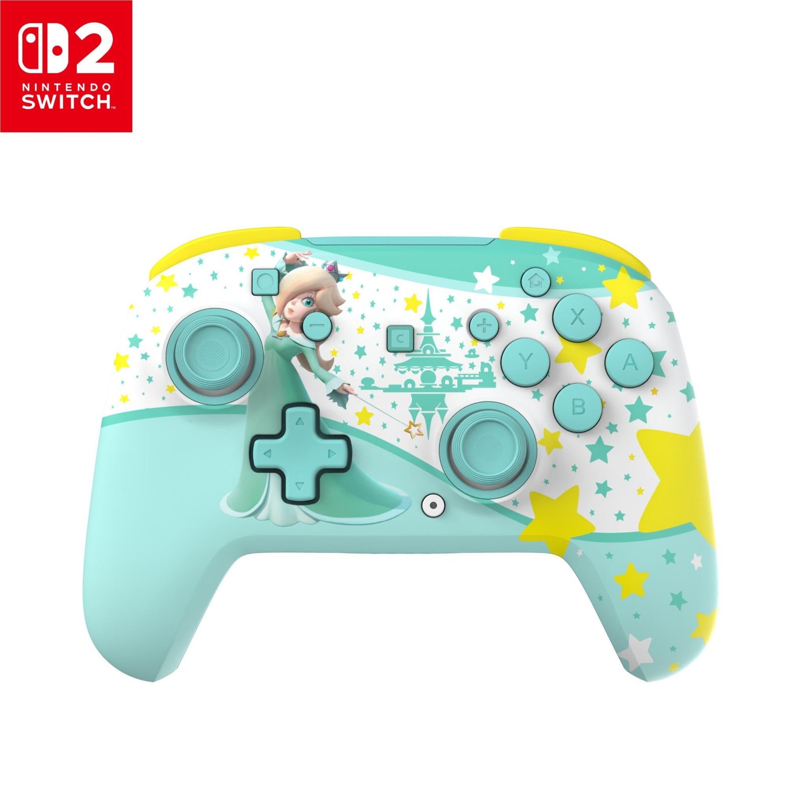 890838-Product-0-I-639135294602216009.jpg Turtle Beach Rematch Wireless RGB Gaming Controller for Nintendo Switch 2 (Rosalina) - Image 1