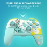 Turtle Beach Rematch Wireless RGB Gaming Controller for Nintendo Switch 2 (Rosalina) - Image 6