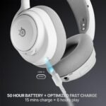 SteelSeries Arctis Nova 7P Gen 2 Wireless Gaming Headset (White) - Image 5