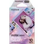 Fujifilm Instax Mini Film Pastel Galaxy for Instax Mini Cameras (10 Pack)