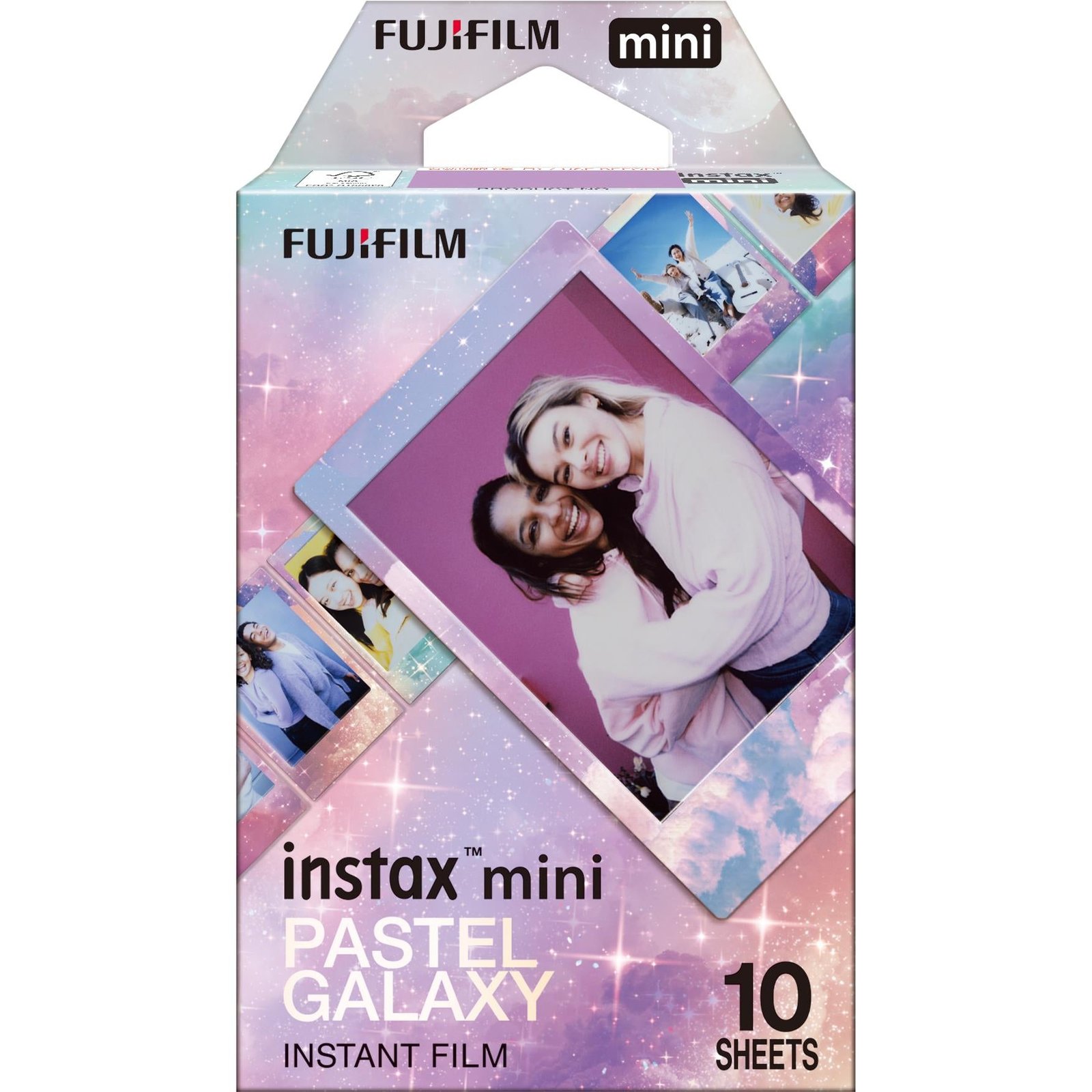 892846-Product-0-I-639113850007175138.jpg Fujifilm Instax Mini Film Pastel Galaxy for Instax Mini Cameras (10 Pack) - Image 1