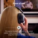 Sennheiser RS 275 Wireless TV Headphones & Transmitter - Image 6