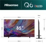 Hisense 85" Q6SAU 4K Hi-QLED Smart TV [2026] - Image 5