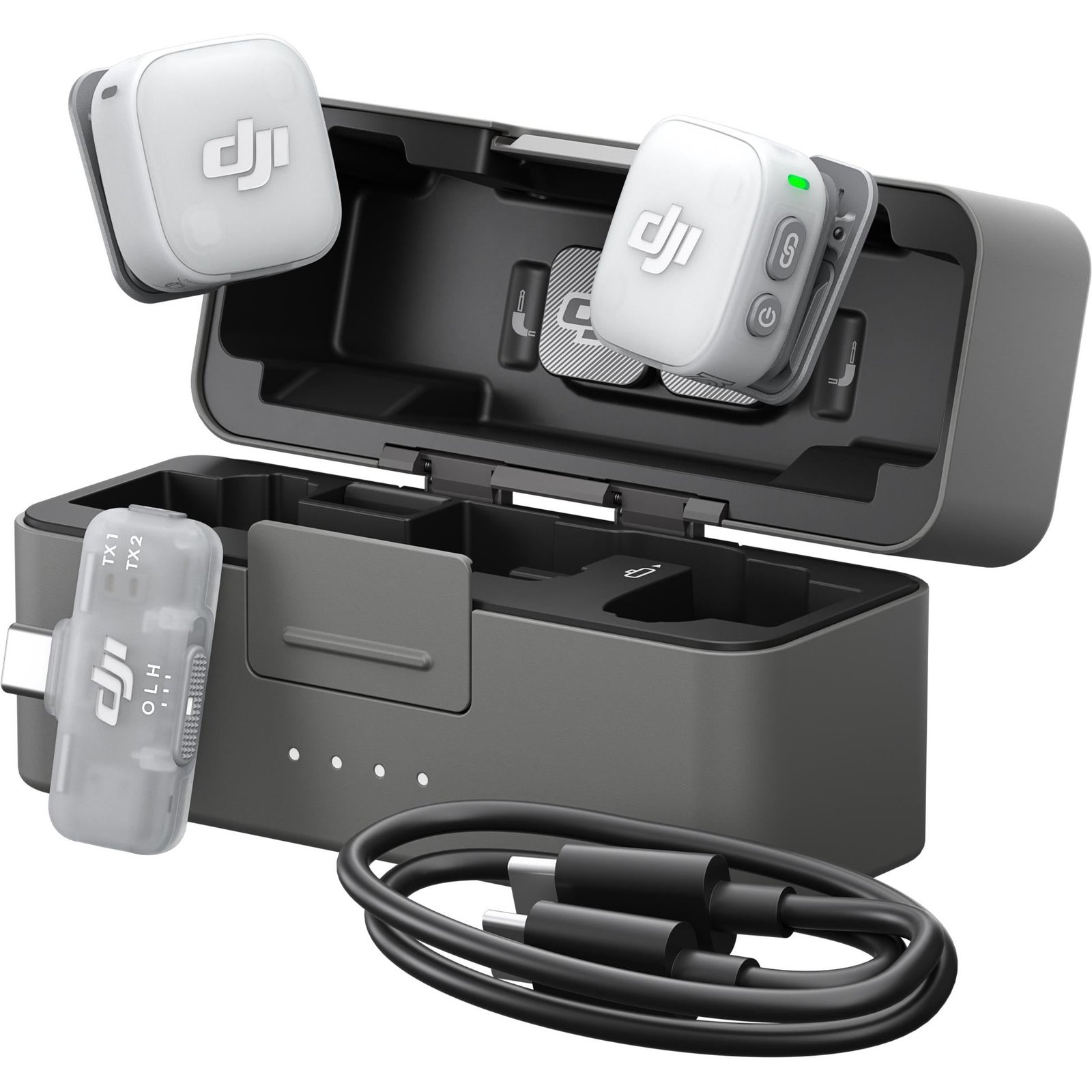 894752-Product-0-I-639129471005504027.jpg DJI Mic Mini 2 (2 TX + 1 Mobile RX + Charging Case) - Image 1