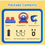 PXN V2 WL Wireless Steering Wheel for Nintendo Switch 2 - Image 14