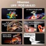 Hisense 85" UR9SAU ULED 4K UHD RGB Mini-LED Smart TV [2026] - Image 7