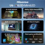 Hisense 85" U6SAU Mini-LED Hi-QLED 4K Smart AI TV [2026] - Image 7