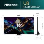 Hisense 85" U85AU 4K ULED Mini-LED Pro Smart TV [2026] - Image 5