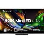 Hisense 85" UR8SAU ULED 4K UHD RGB Mini-LED Smart TV [2026] - Image 2