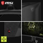 MSI MAG 245C 24" Full HD 240Hz Rapid VA Curved Gaming Monitor - Image 6