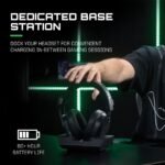 RIG R8 SPECTRE PRO HX Dual Wireless Gaming Headset and Base Station for Xbox (Black) - Image 9
