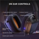 Glorious GHS Wireless InfinitePlay Gaming Headset for PC, PS5, PS4, Switch (Black) - Image 9