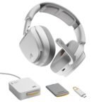 Glorious GHS Wireless InfinitePlay Wireless Gaming Headset for PC, PS5, PS4, Switch (White)