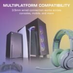 Turtle Beach® Atlas™ 200 Wired Multi-Platform Gaming Headset (Seafoam Breeze) - Image 7