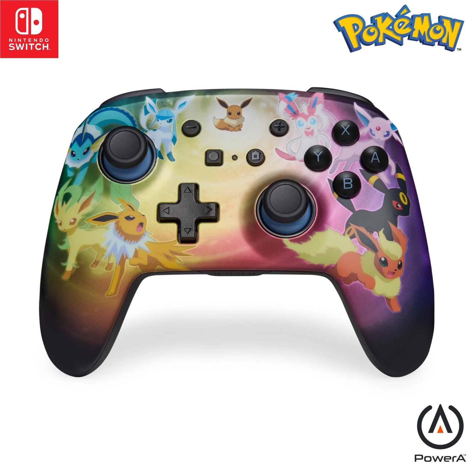 896434-Product-0-I-639180409804640567.jpg PowerA Enhanced Wireless Controller for Nintendo Switch 2 (Eevee Evolutions) - Image 1