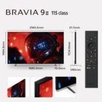 Sony 115" BRAVIA 9 II True RGB Mini-LED AI 4K Google TV [2026] - Image 11