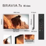 Sony 85" BRAVIA 7 II True RGB Mini-LED AI 4K Google TV [2026] - Image 12