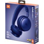 JBL Live 680NC Wireless Noise Cancelling On-ear Headphones (Blue) - Image 9