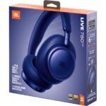 JBL Live 780NC Wireless Noise Cancelling Over-ear Headphones (Blue) - Image 9