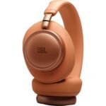 JBL Live 780NC Wireless Noise Cancelling Over-ear Headphones (Orange) - Image 4