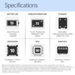 Microsoft Surface Laptop 13.8-inch Snapdragon X2 Plus 512GB/24GB Black (8th Edition) - Image 4