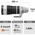 Sony FE 100-400mm f/4.5 GM OSS Mirrorless Camera Lens - Image 11