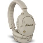 Marshall Monitor III A.N.C. Wireless Over-Ear Headphones (Cream) - Image 2