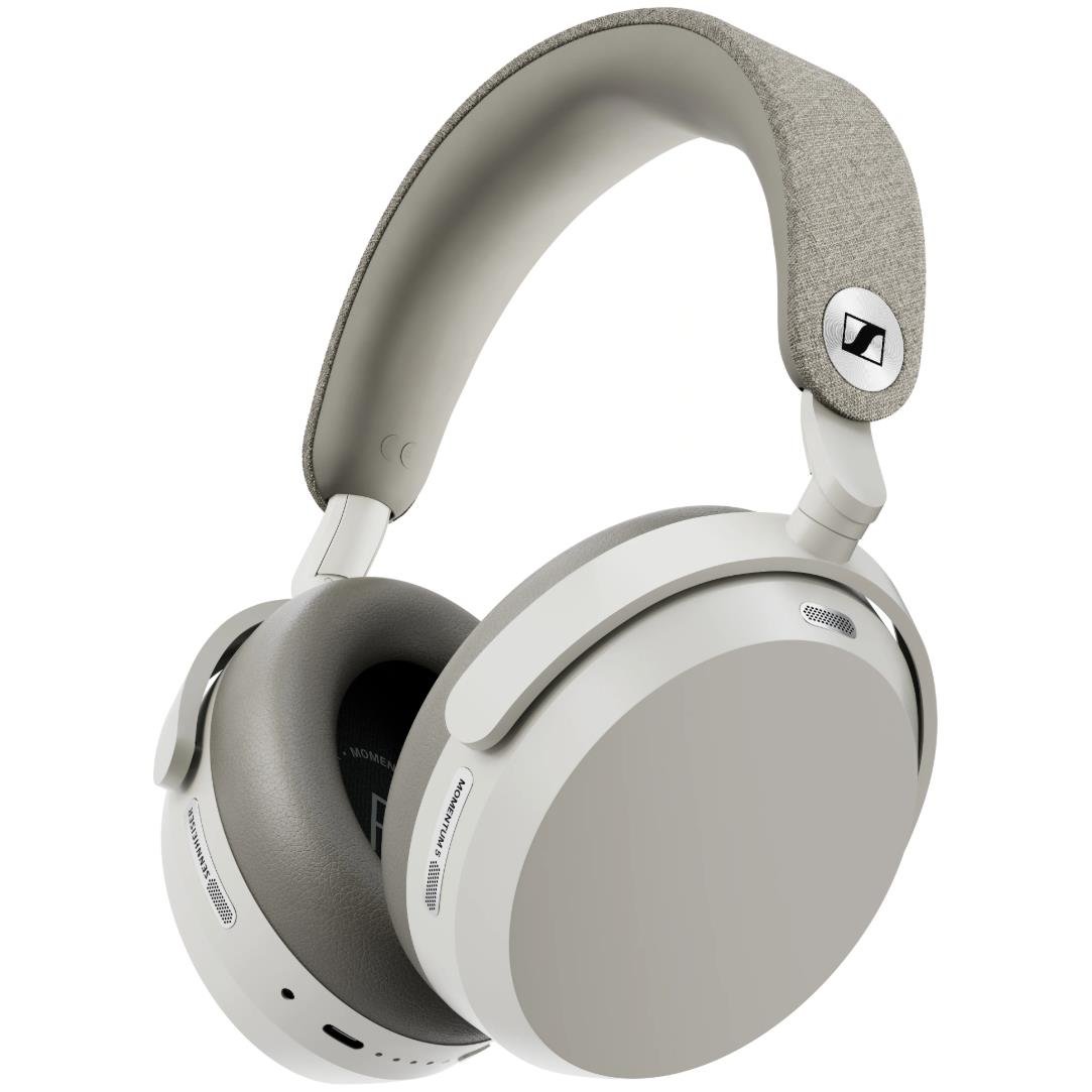 899243-Product-0-I-639159864602439103.jpg Sennheiser MOMENTUM 5 Over-Ear ANC Wireless Headphones (White) - Image 1