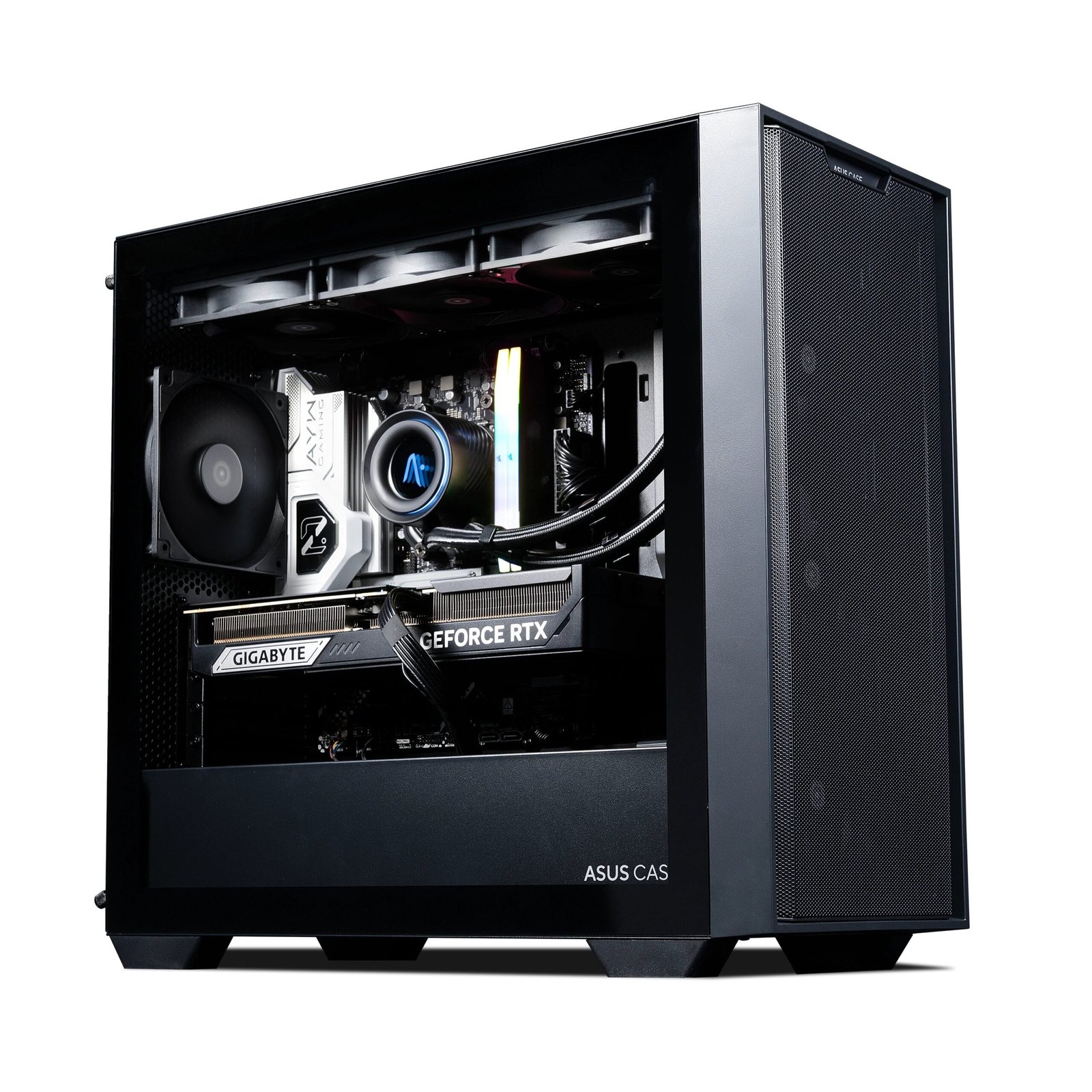 89db35161b1e47afac82de2f1c295d84.jpg Aftershock Creator Pro | RTX 5080 OC 16GB | Ryzen 9 9900X | Desktop Gaming PC - Image 1