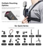 Ulanzi CM028 Go-Quick II Magnetic Chest Mount for GoPro/Phone - Image 5