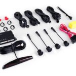 Steelmate PTS411M7 Dual Front & Rear Parking Sensor with Voice Warning